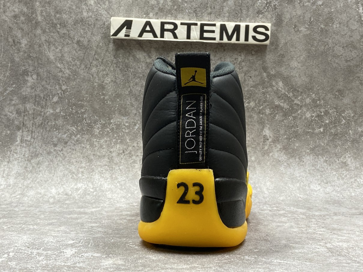 Air Jordan 12 Retro Black University Gold