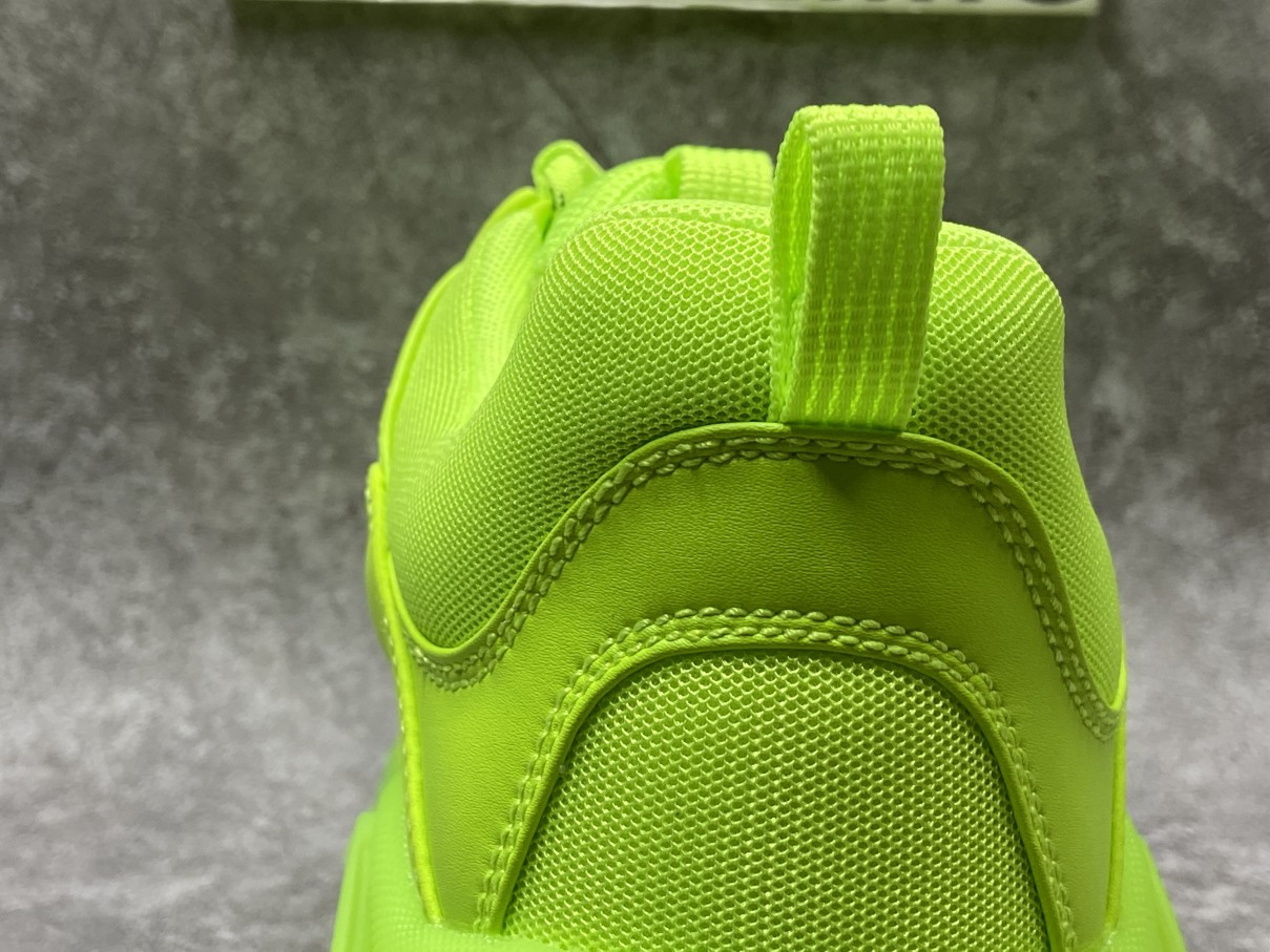 Balenciga Triple S Clearsole Fluo Yellow
