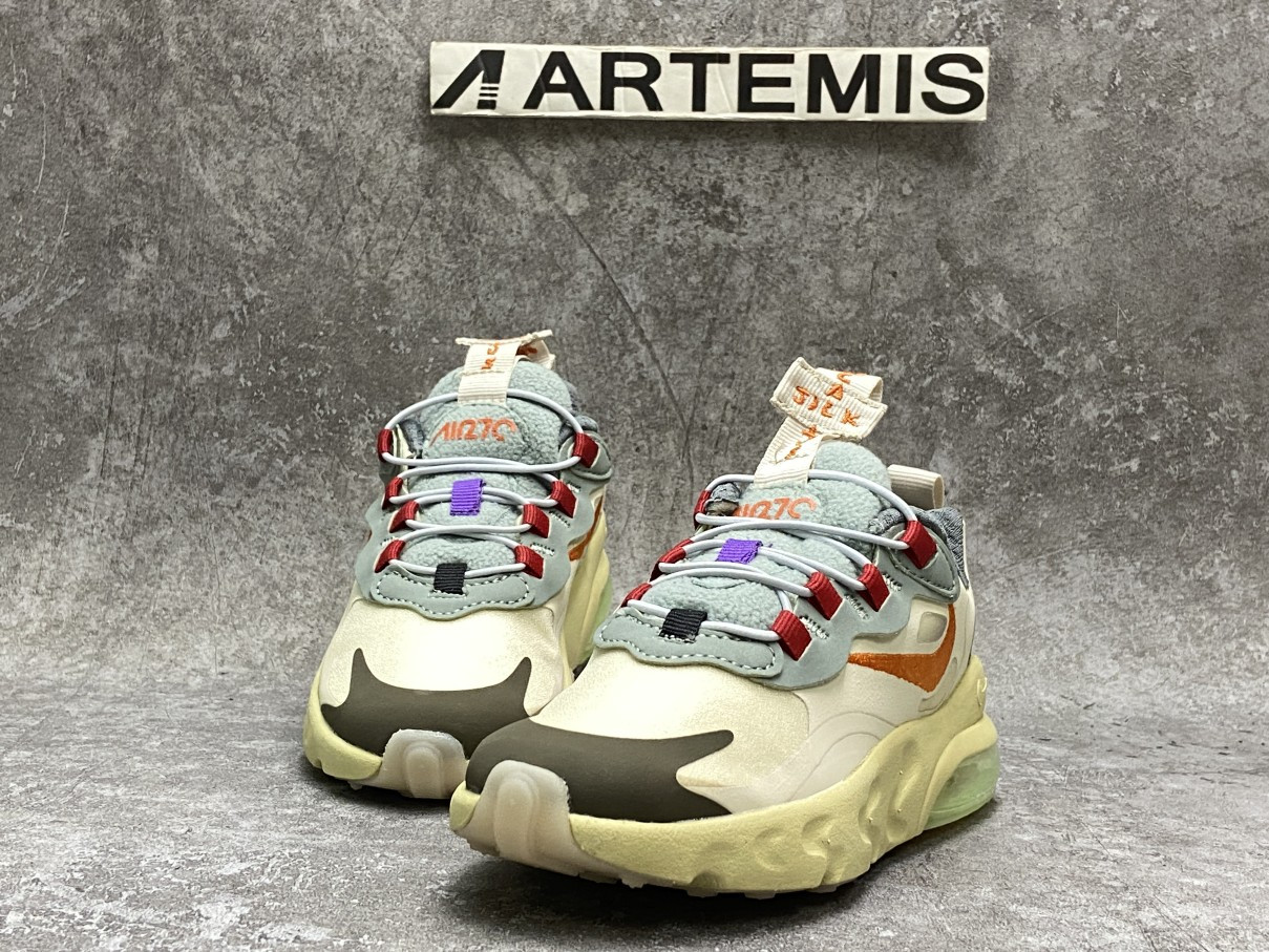 Nike Air Max 270 React Travis Scott Cactus Trails For Toddlers And Youth
