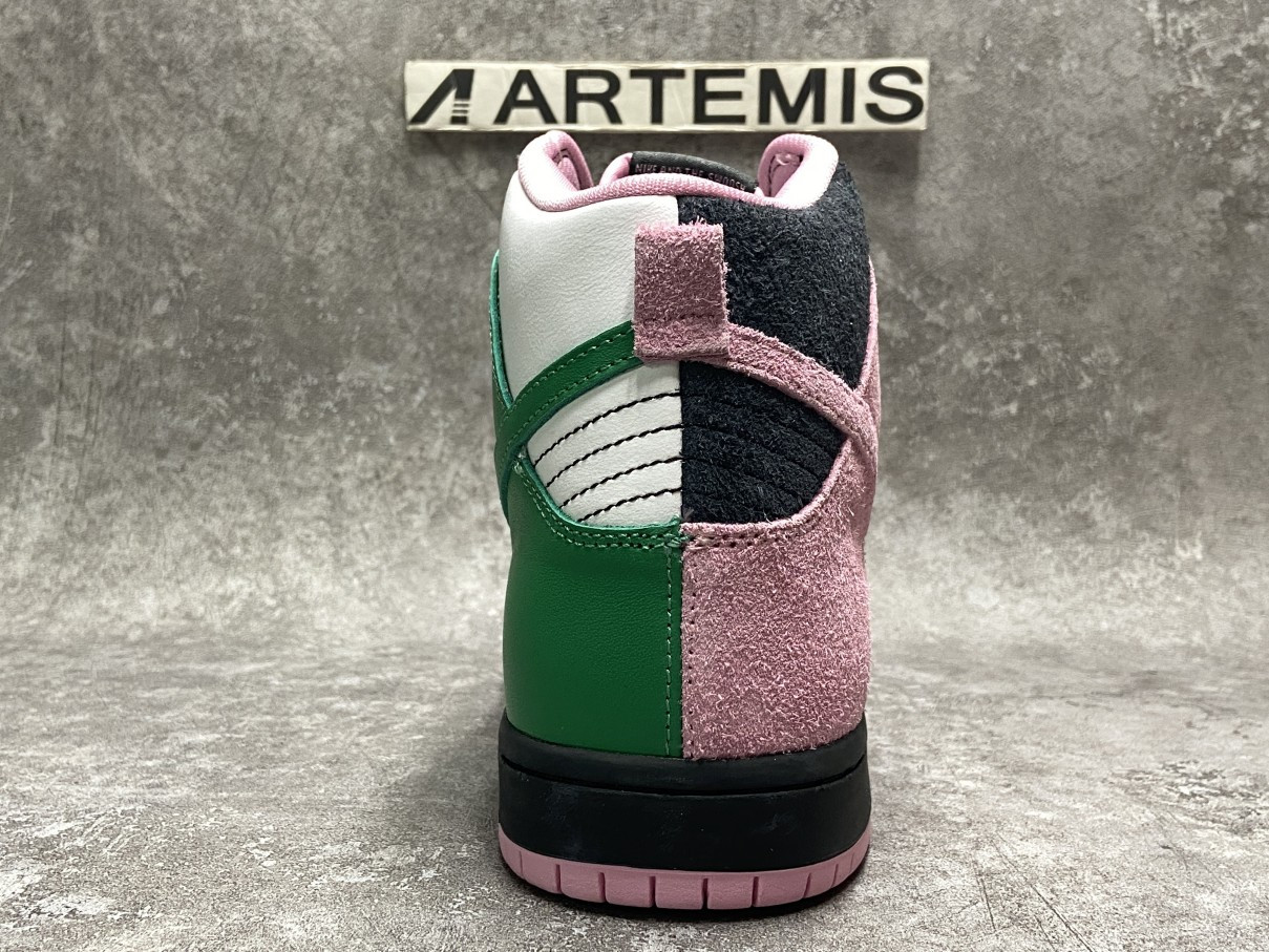 Nike SB Dunk High Invert Celtics