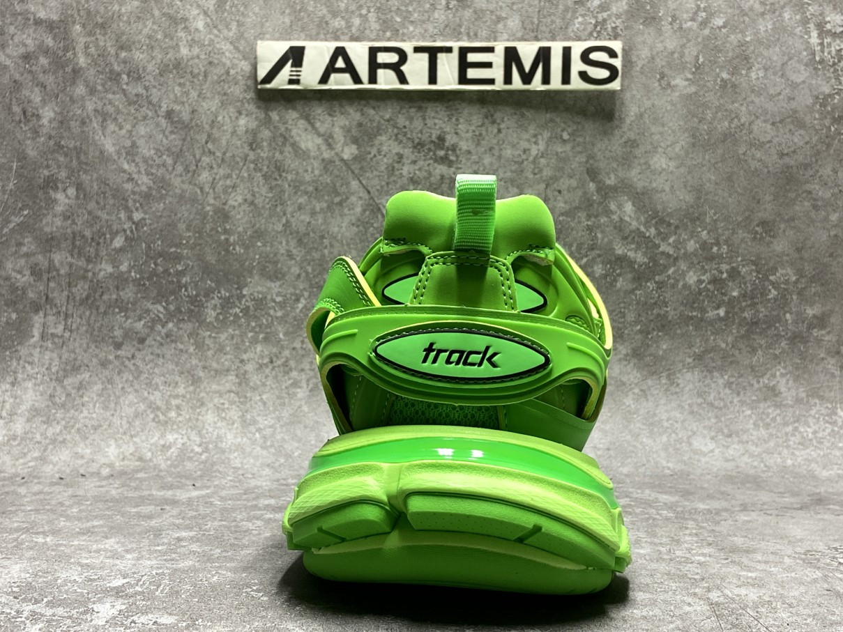Balenciga Track Fluo Green