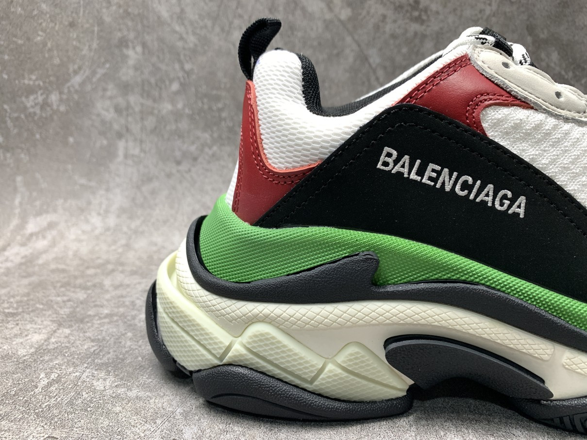 Balenciga Triple S Green Red