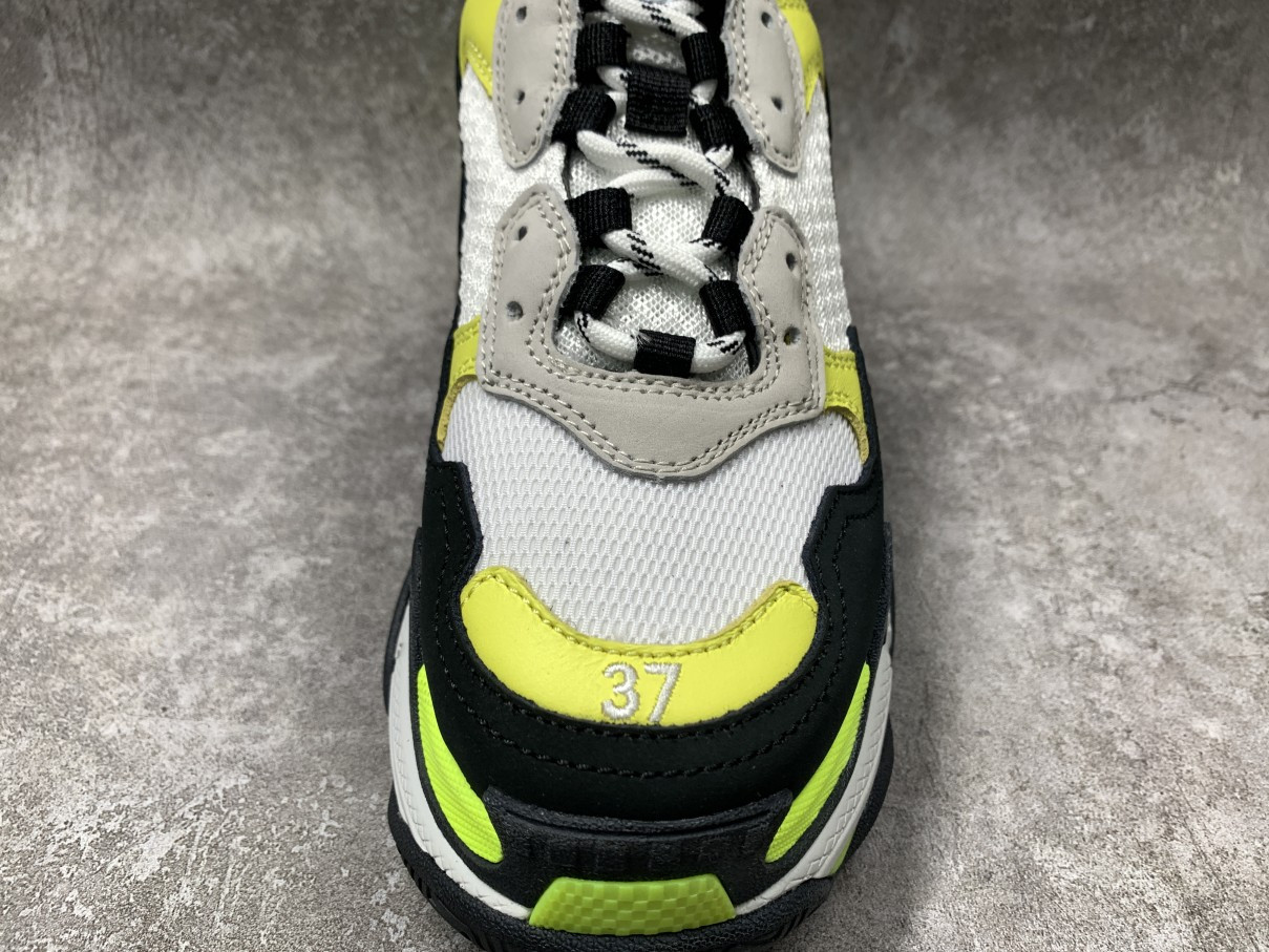 Balenciga Triple S Black Yellow