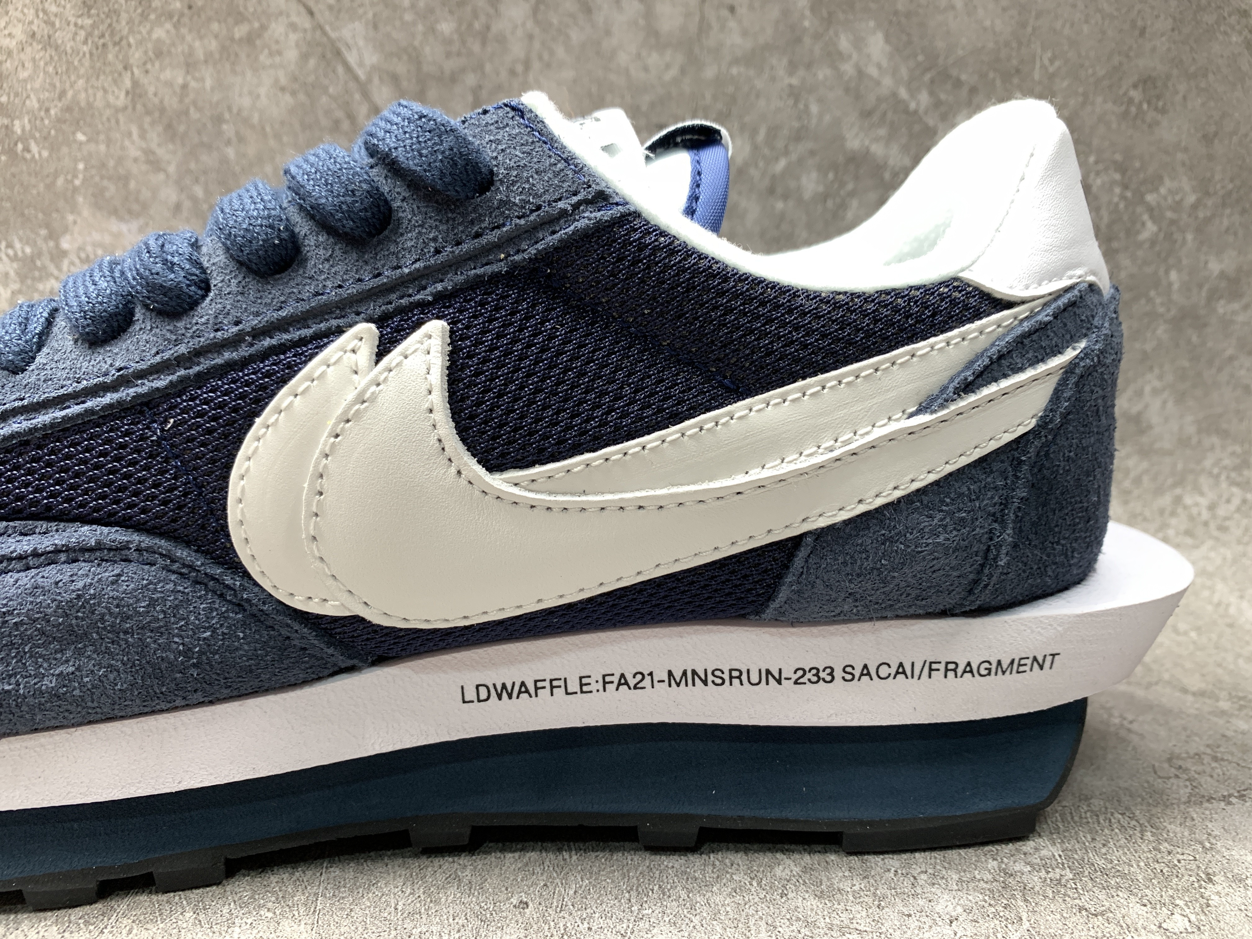 Fragment Design x Nike sacai x LDV Waffle Blue Void