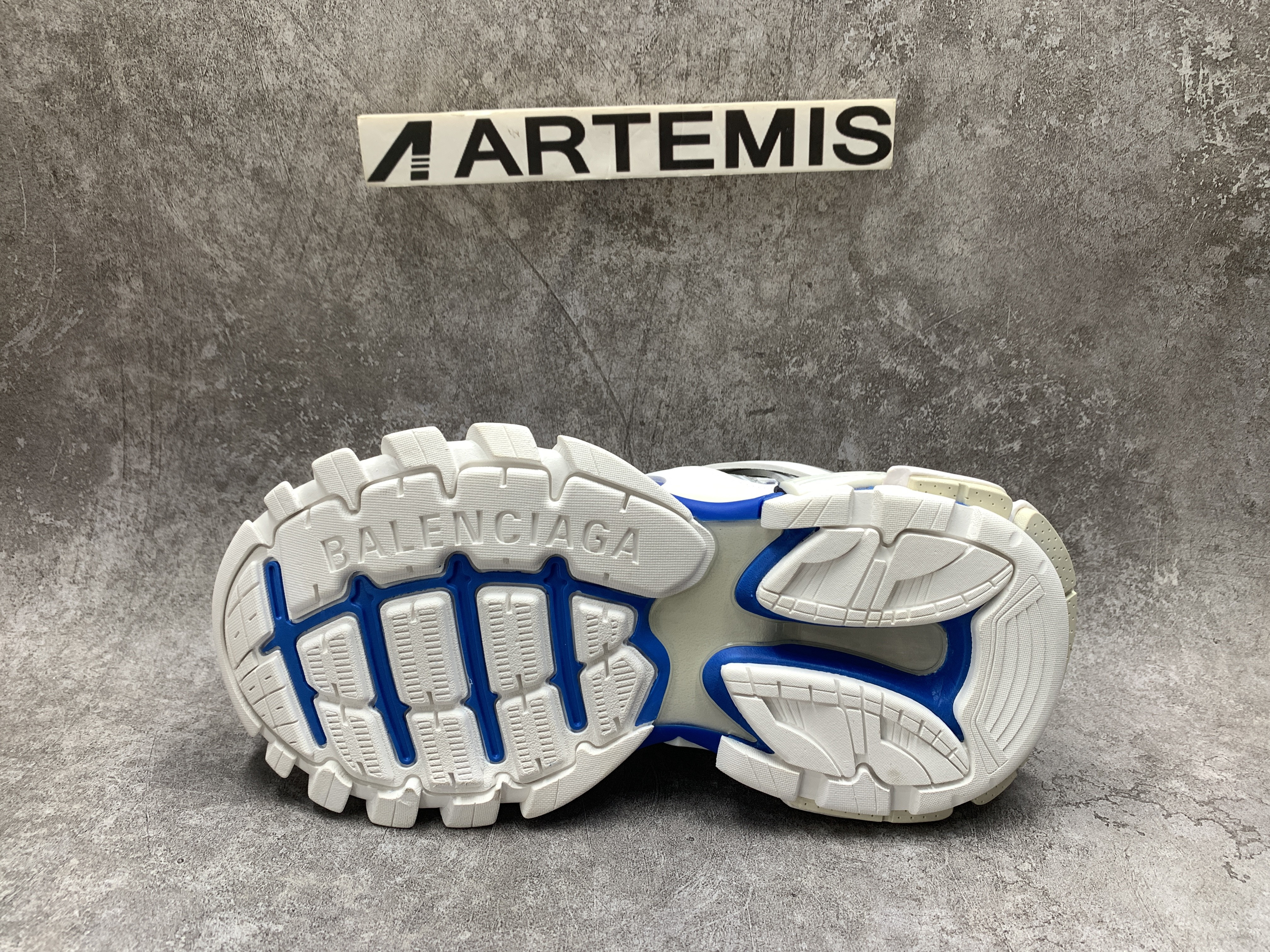 Balenciga Track White Blue