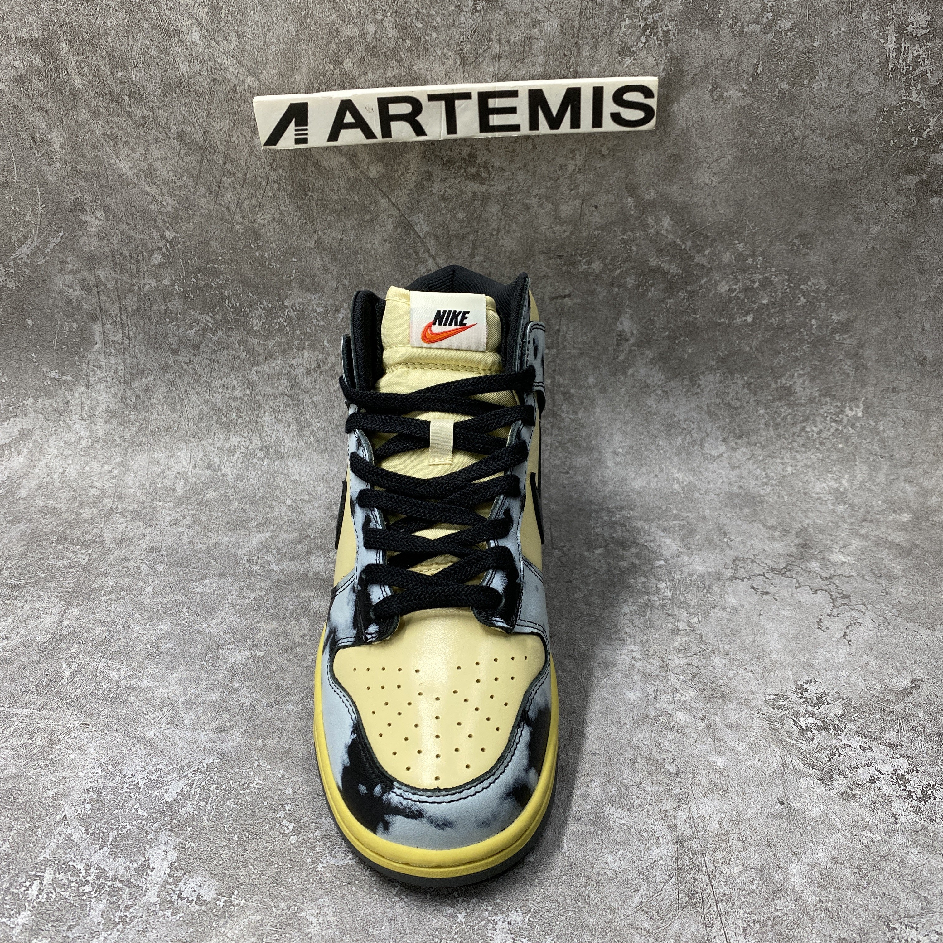 Nike Dunk High 1985 Black Acid Wash
