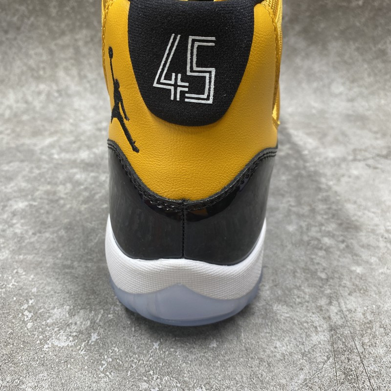 Air Jordan 11 Retro Black Yellow