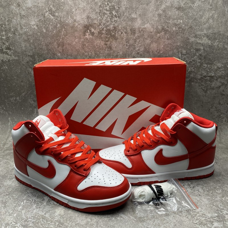 Nike Dunk High Championship White Red