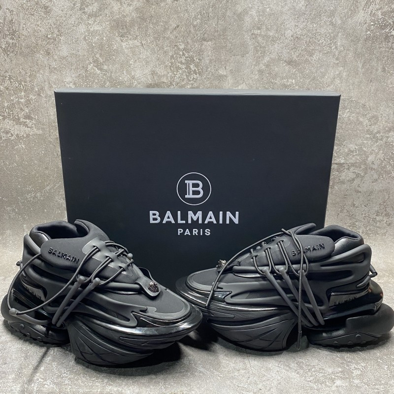 Balmain Calfskin Unicorn low-top sneakers