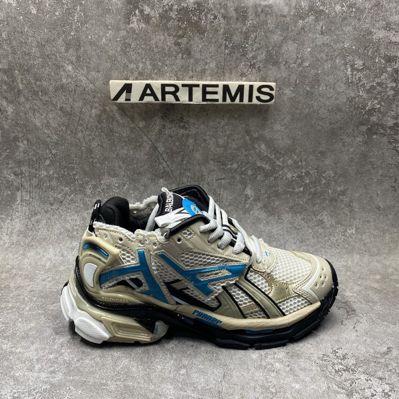 Balenciga Runner Blue Beige
