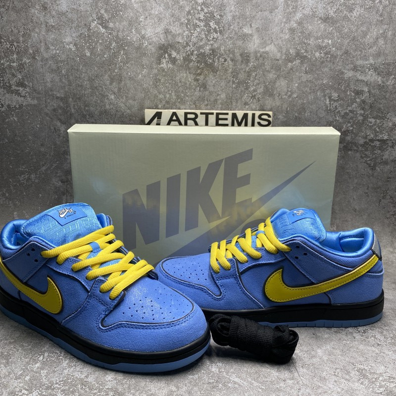 The Powerpuff Girls x Nike Dunk SB Low BLUE