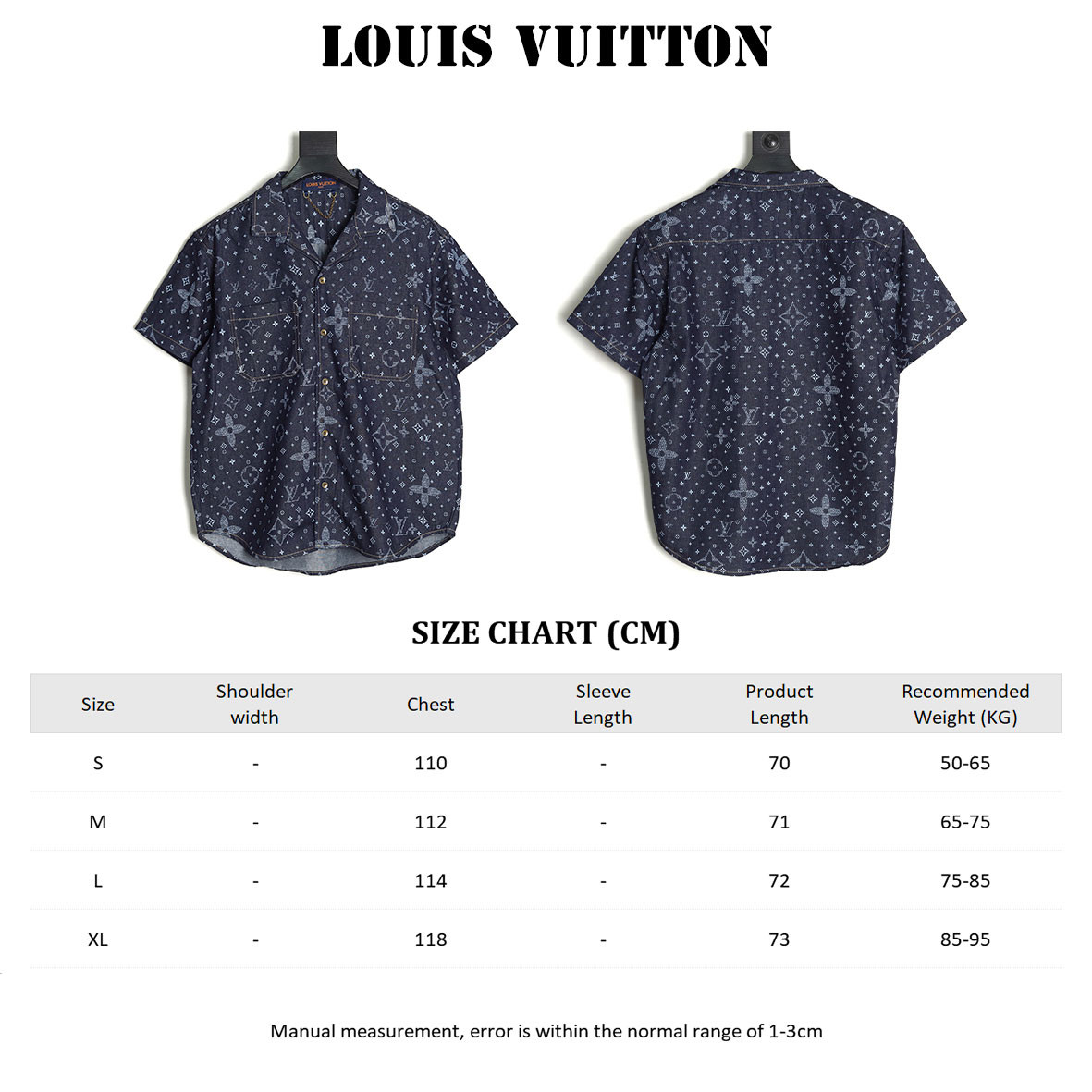 l0*is V*t0n lv short-sleeved shirts