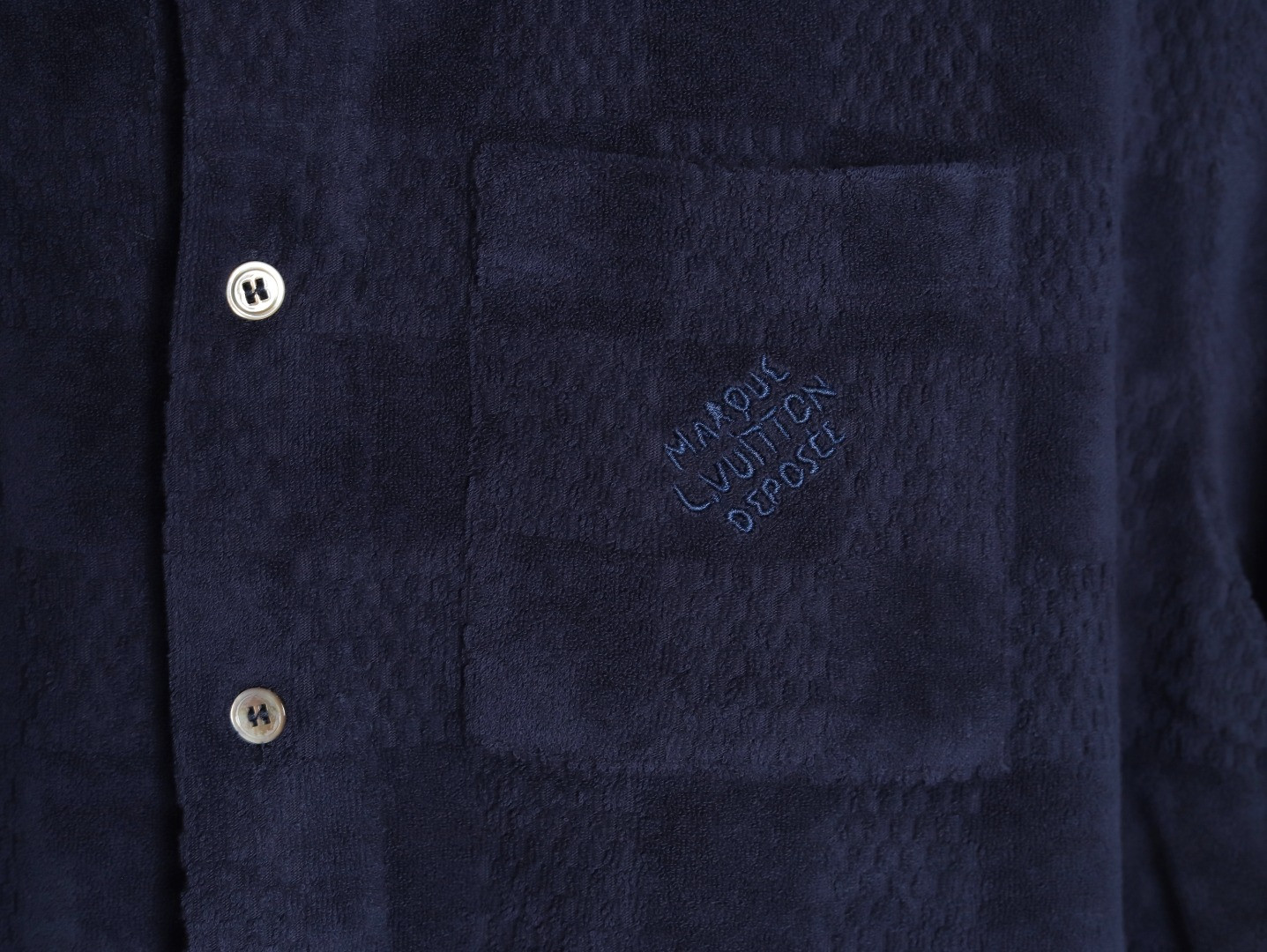 l0*is V*t0n lv 25ss short-sleeved shirts
