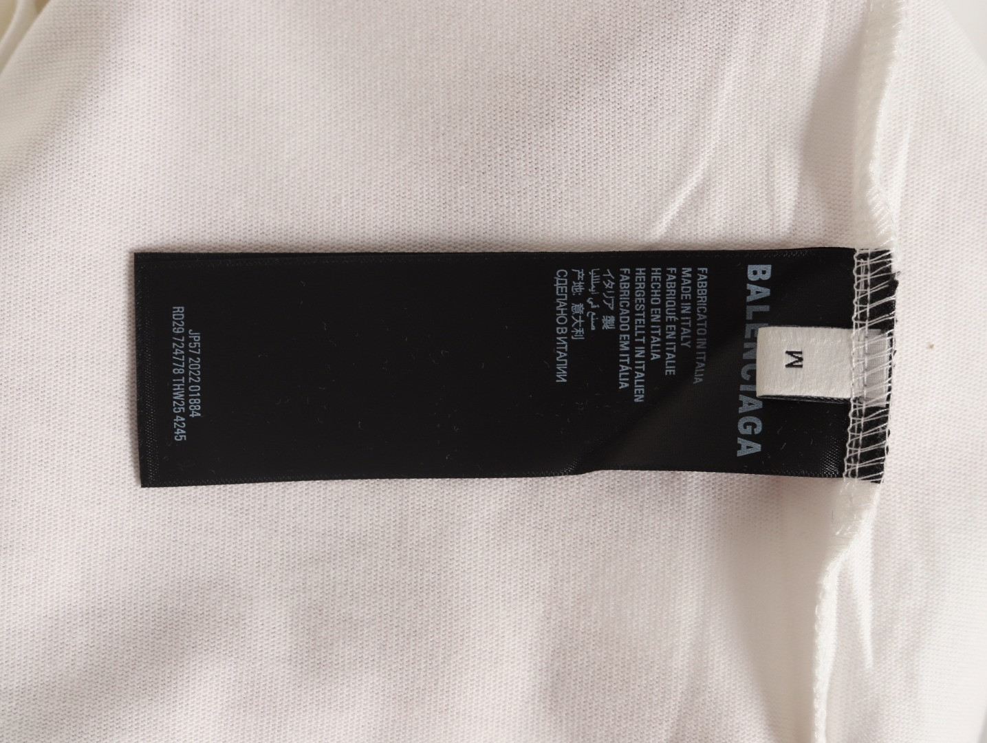 Ba*len*cia*ga 25ss short-sleeved t-shirt