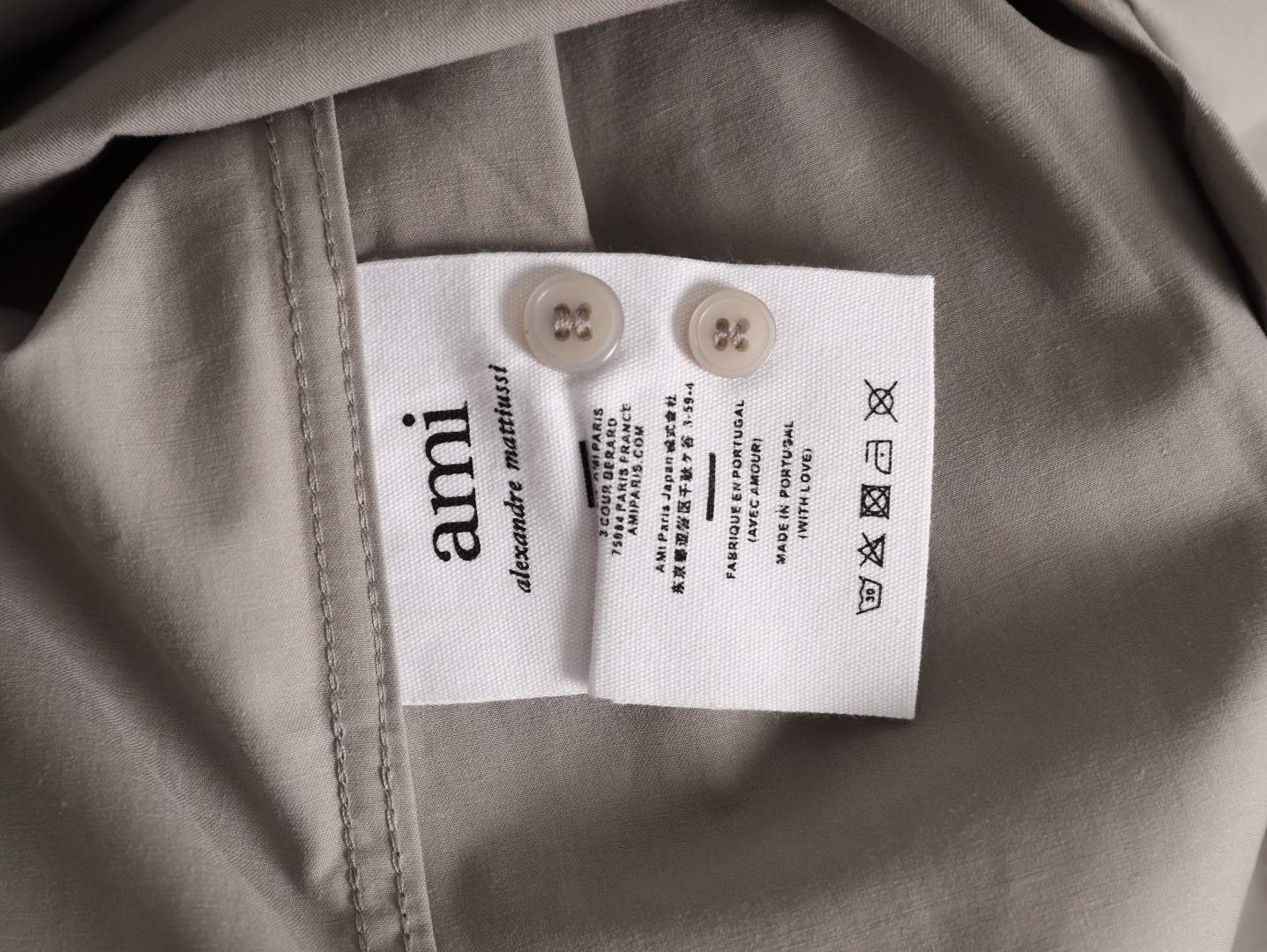 AMI Paris Long-sleeved Shirts