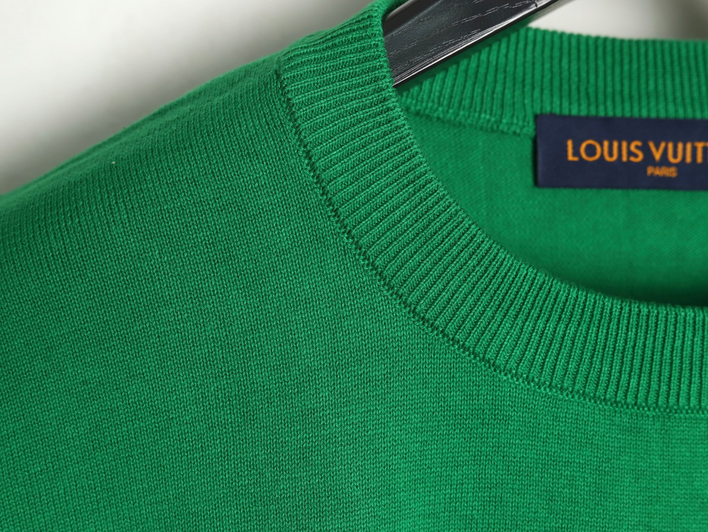 l0*is V*t0n lv 25fw knitting short-sleeved