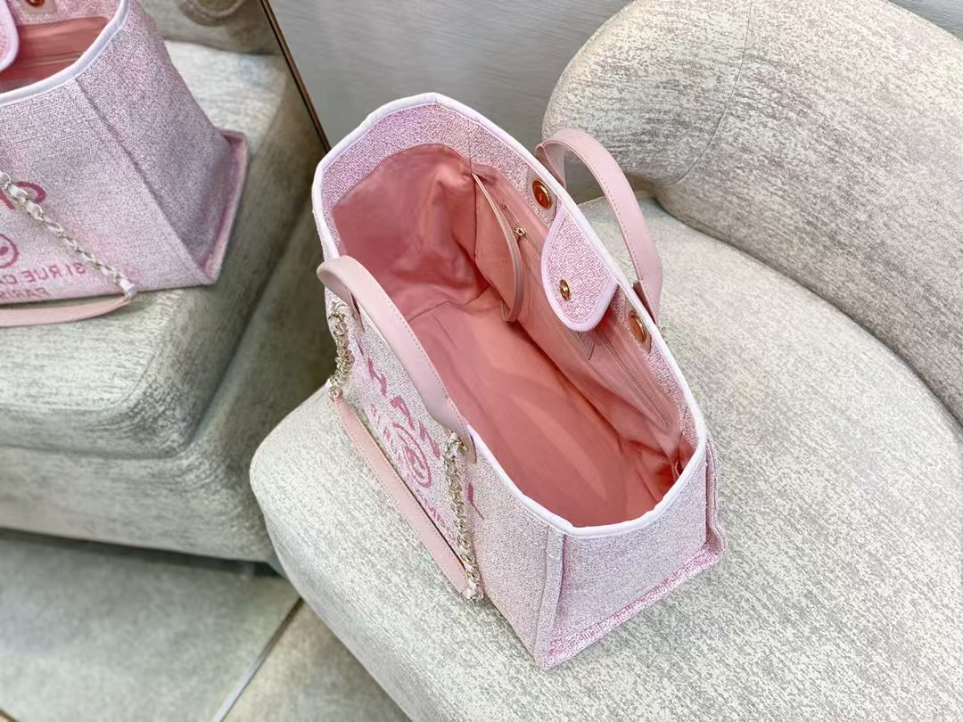 Ch*el deauville tote 38cm 38-30-18cm