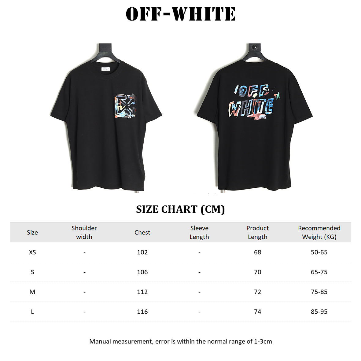 off white OW Short-sleeved T-shirt