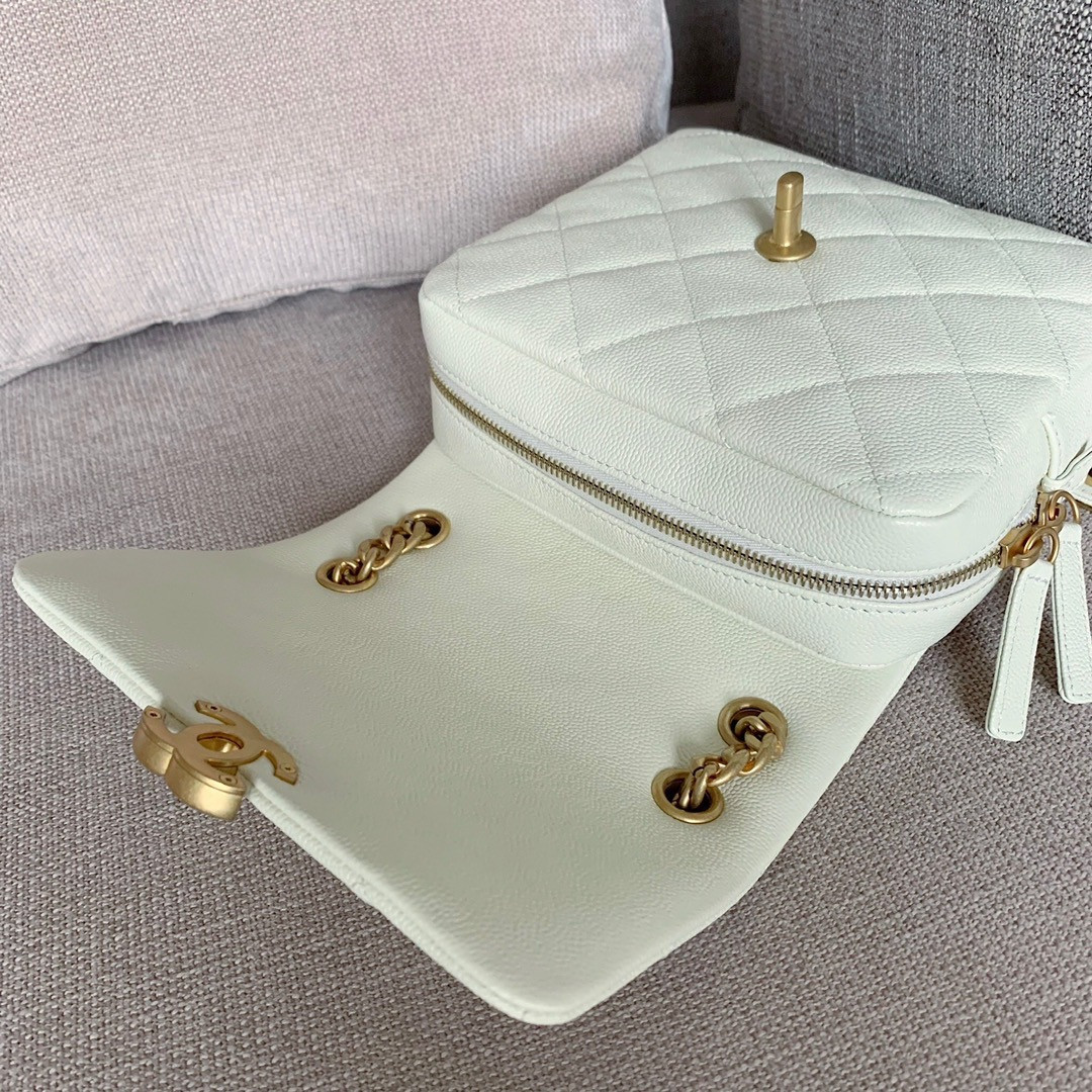 Ch*el ado backpack in white