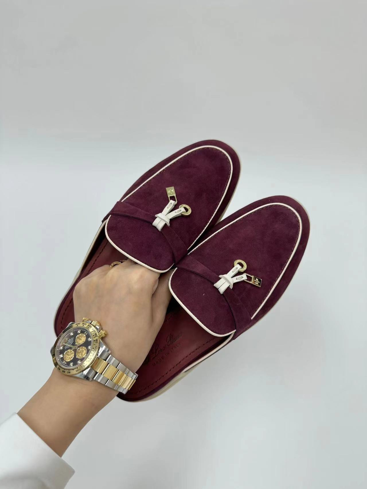 ua l**o p*ana babouche charms walk moccasin slipper moccasin (cusT0mized, no return no exchange)