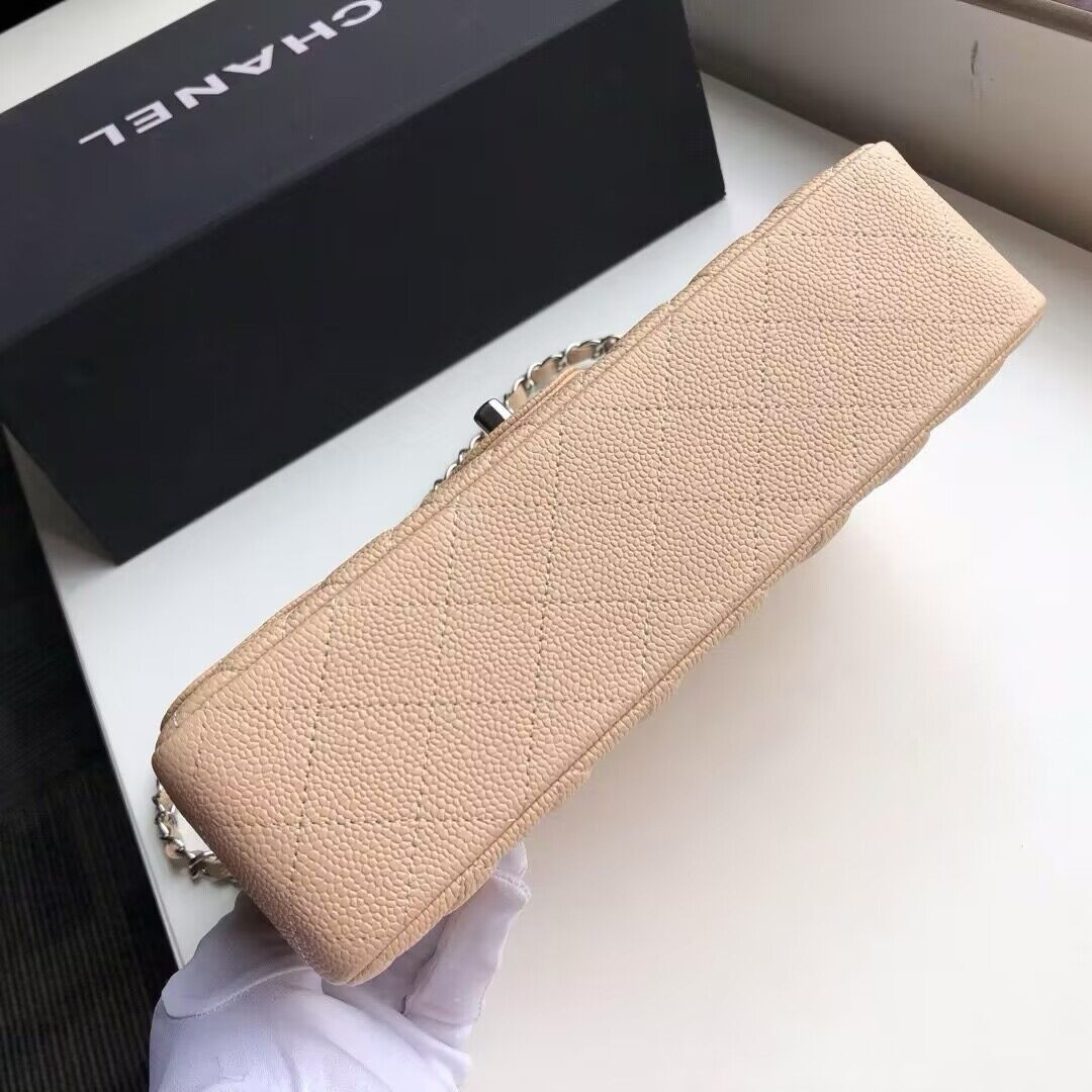 Ch*el classic flaps mediun caviar leather