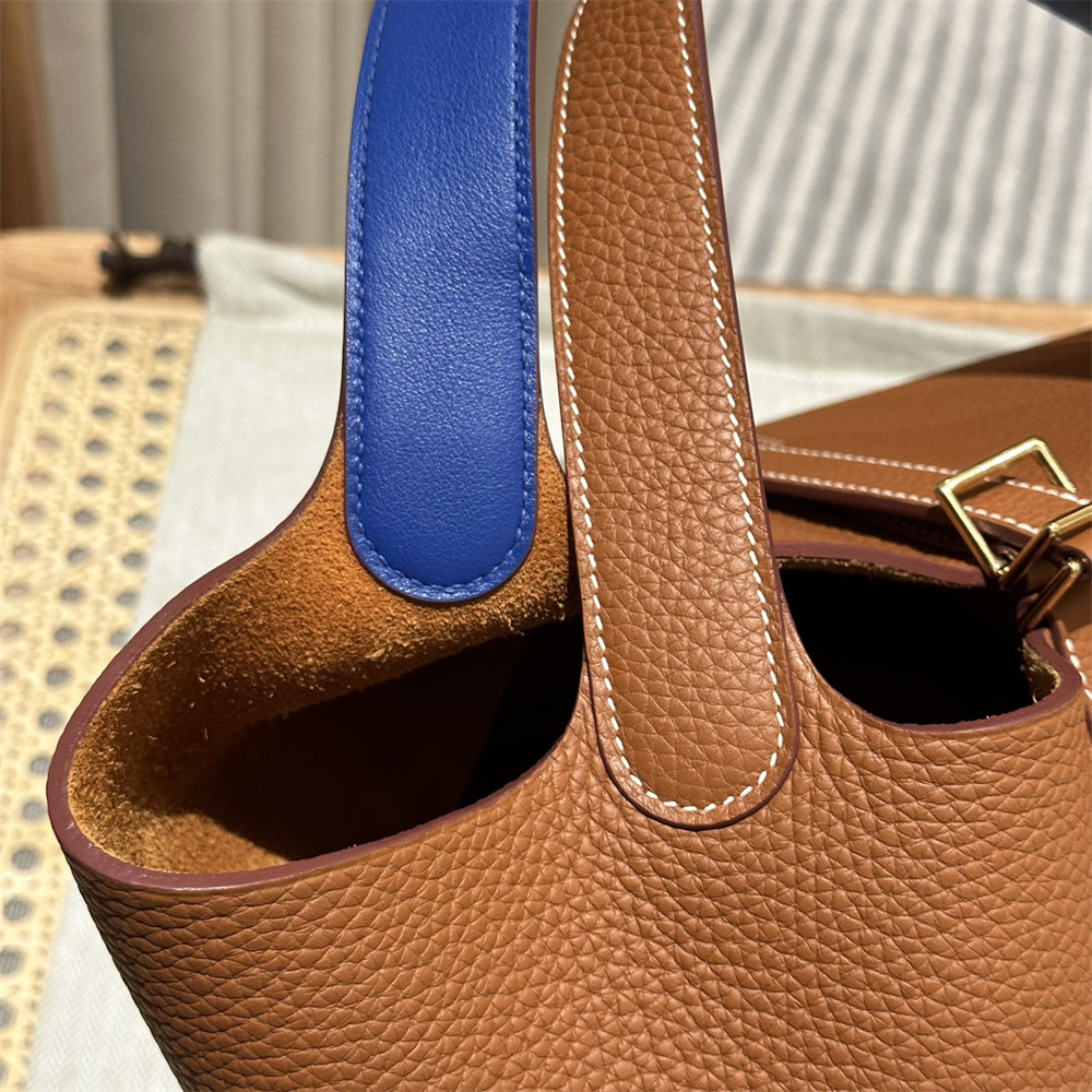 h**mes picotin 18cm g01den brown skin without original box (15-20 days for cusT0mization)