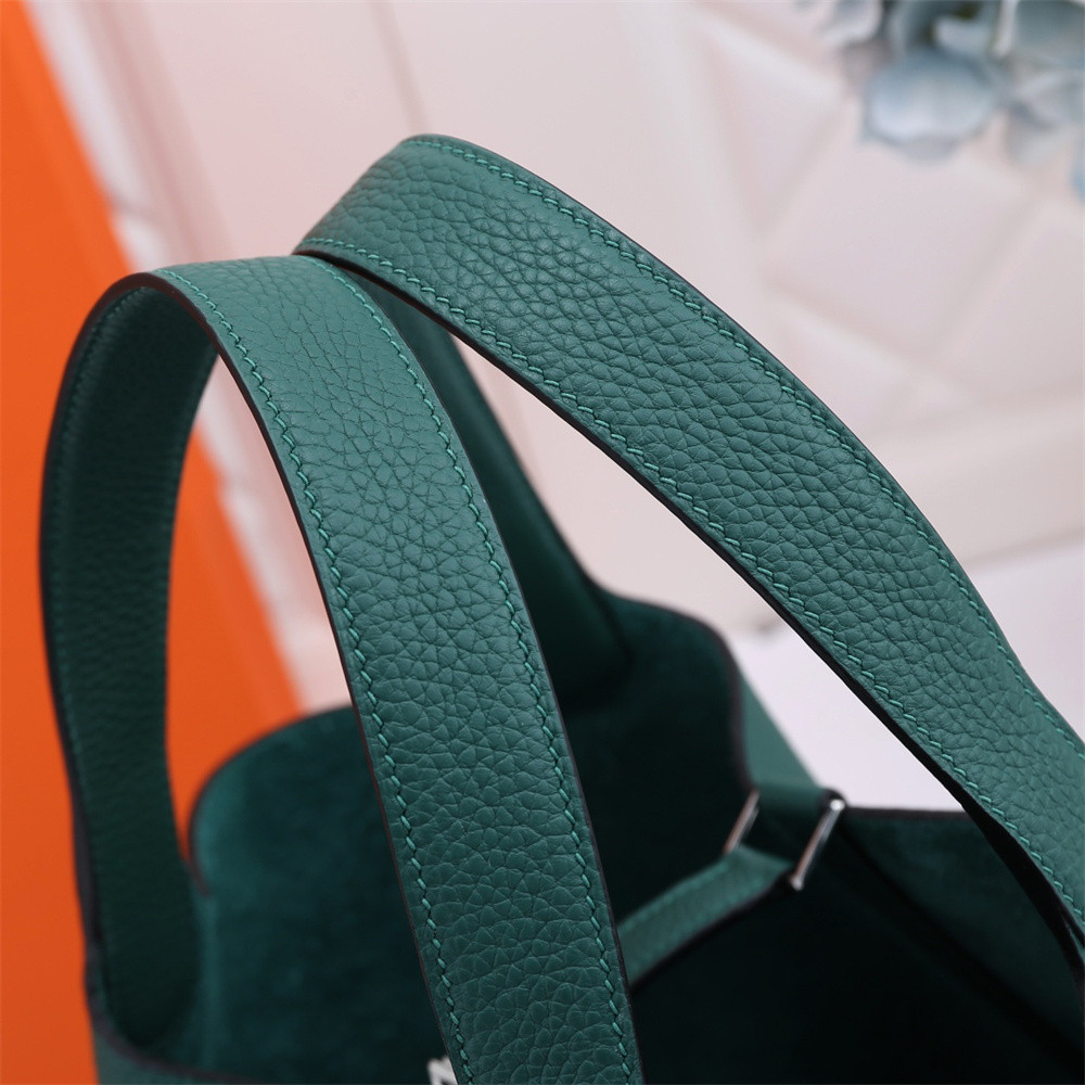 H**mes picotin 18cm peacock green without original box
