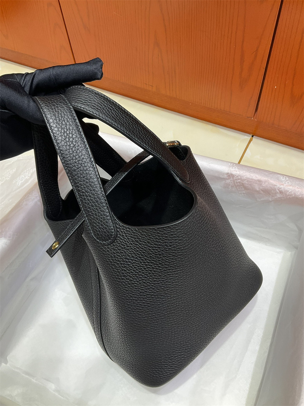 H**mes picotin 18cm black without original box