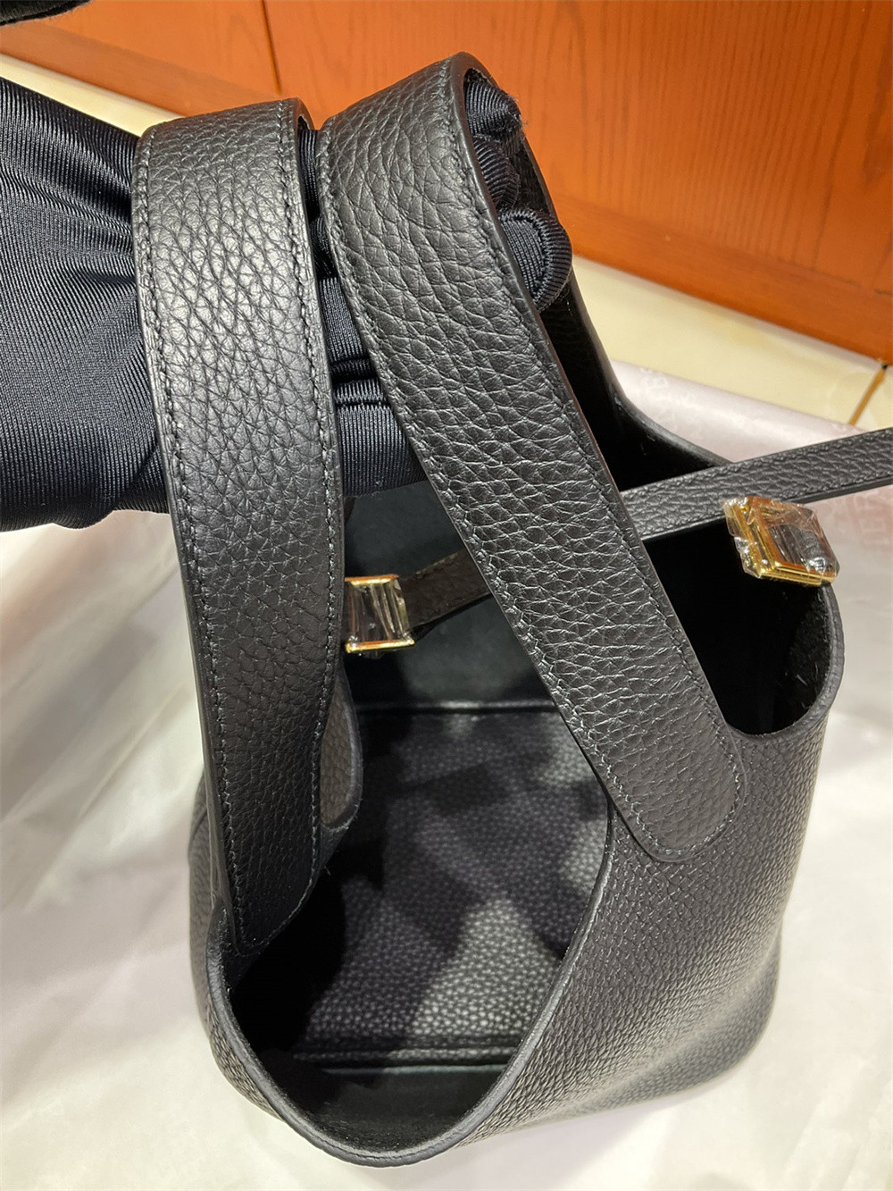 H**mes picotin 18cm black without original box