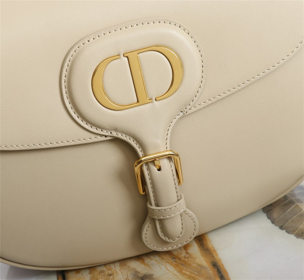 large D*or bobby bag beige box calfskin