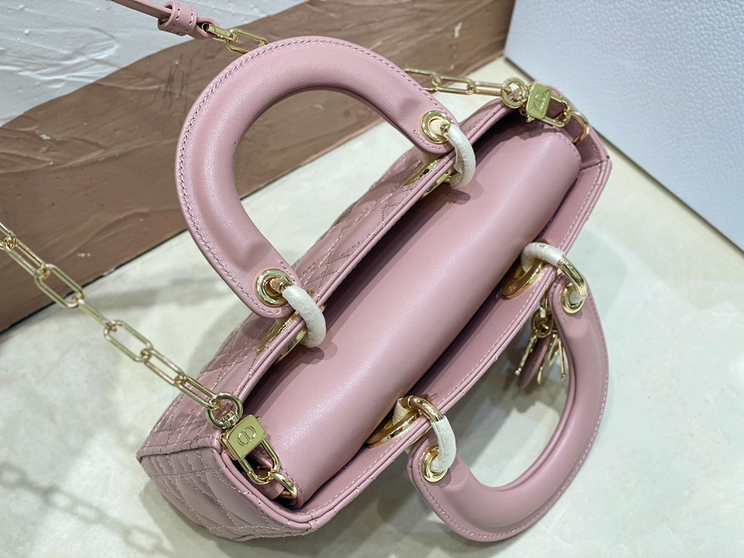 D*or small lady d-joy bag pink