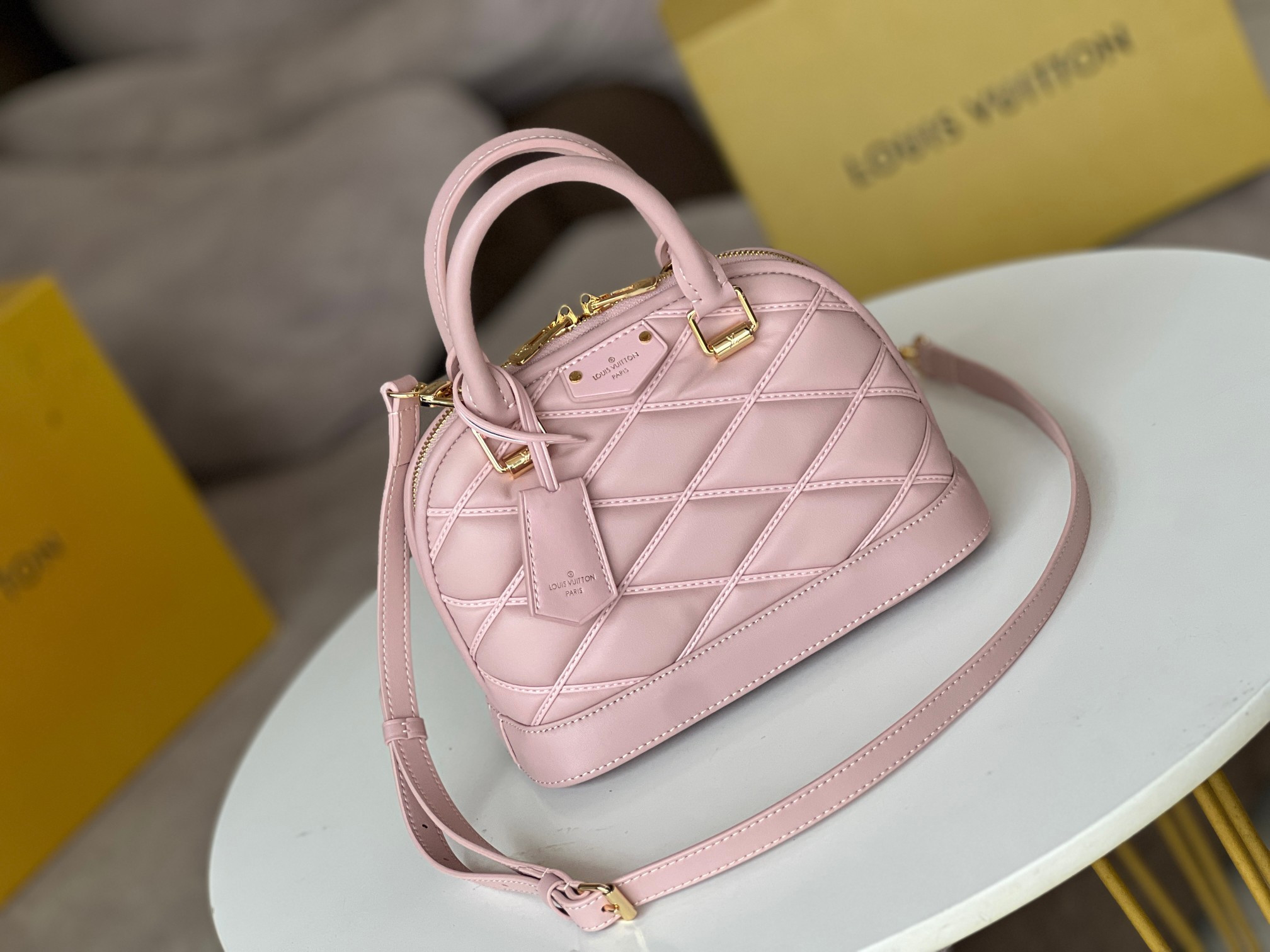 LV M24453 Alma BB 9.3 x 6.9 x 4.5 inches