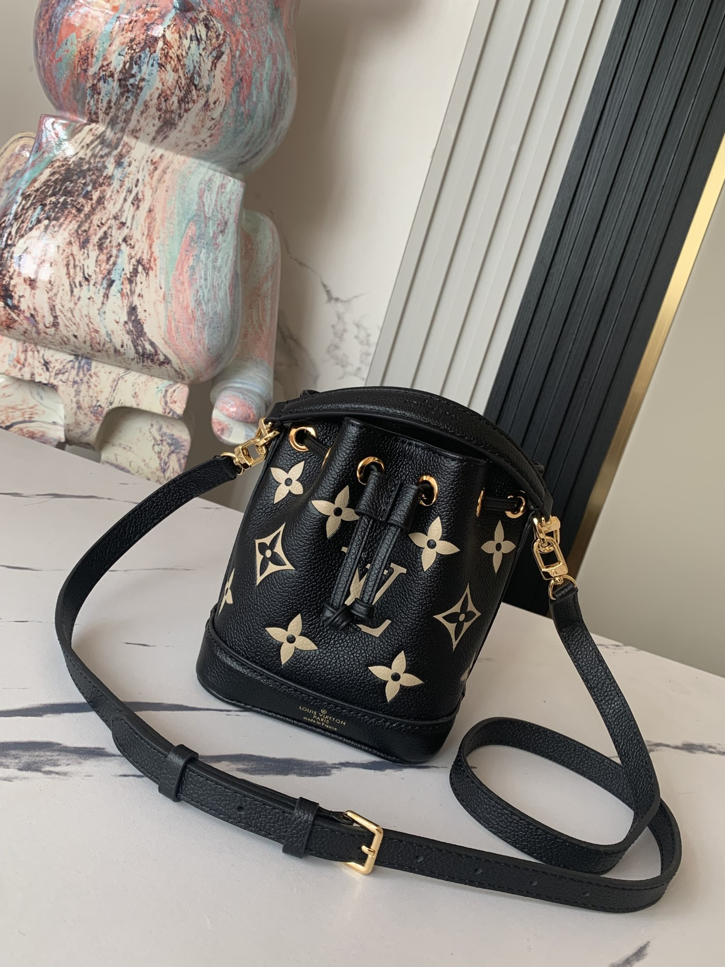 LV M46292 Nano Noé 5.1 x 6.3 x 3.9 inches