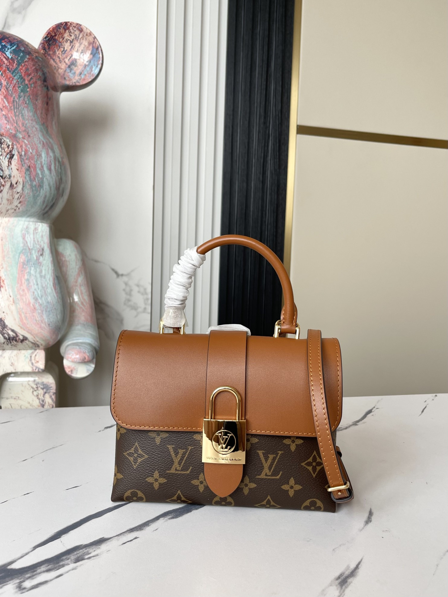 LV M44654 Locky BB 7.9 x 6.3 x 3 inches