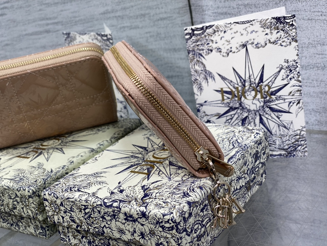 lady D*or voyageur small coin purse card holder