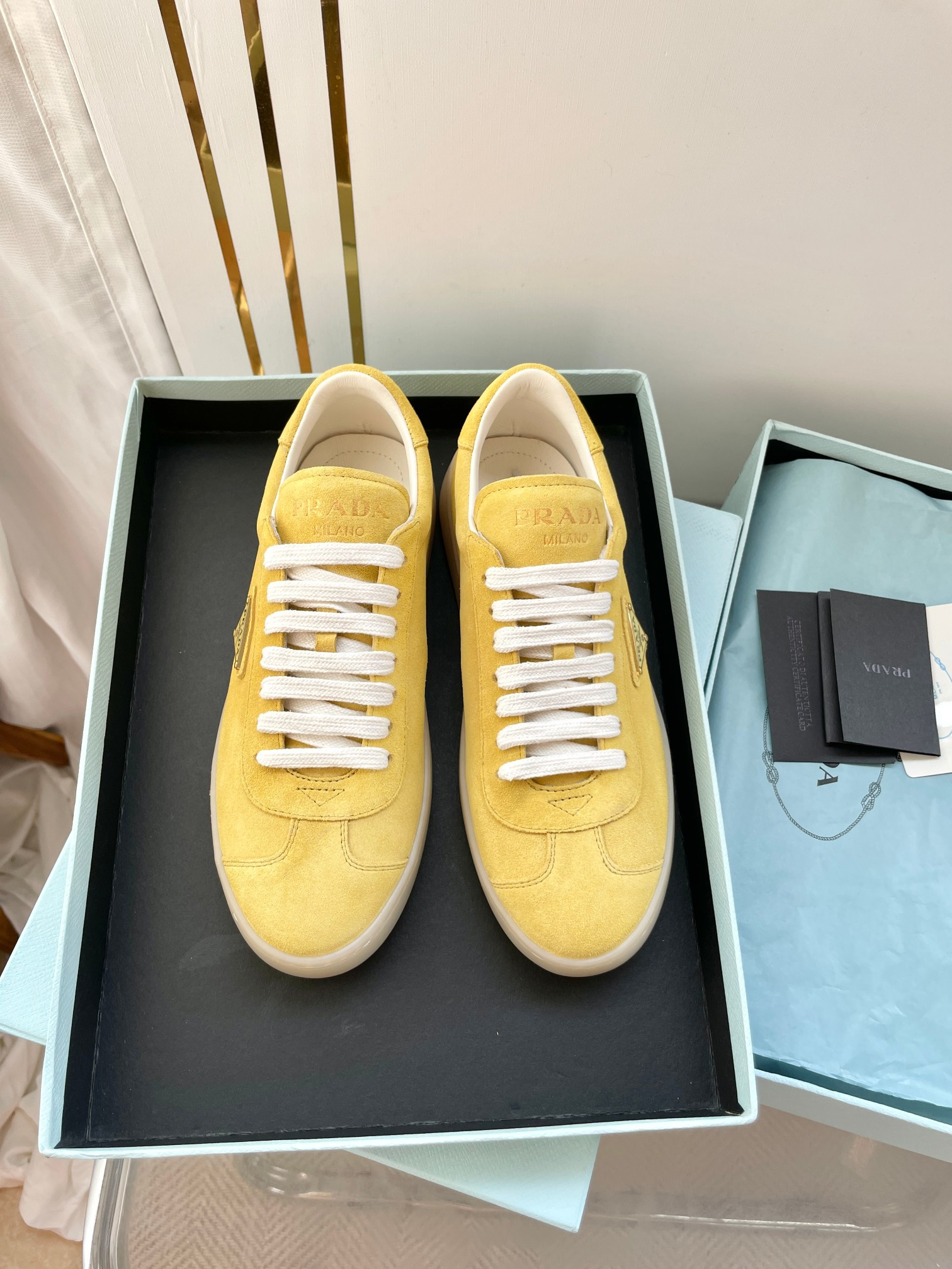 ua Pra*a downtown nappa leather sneakers