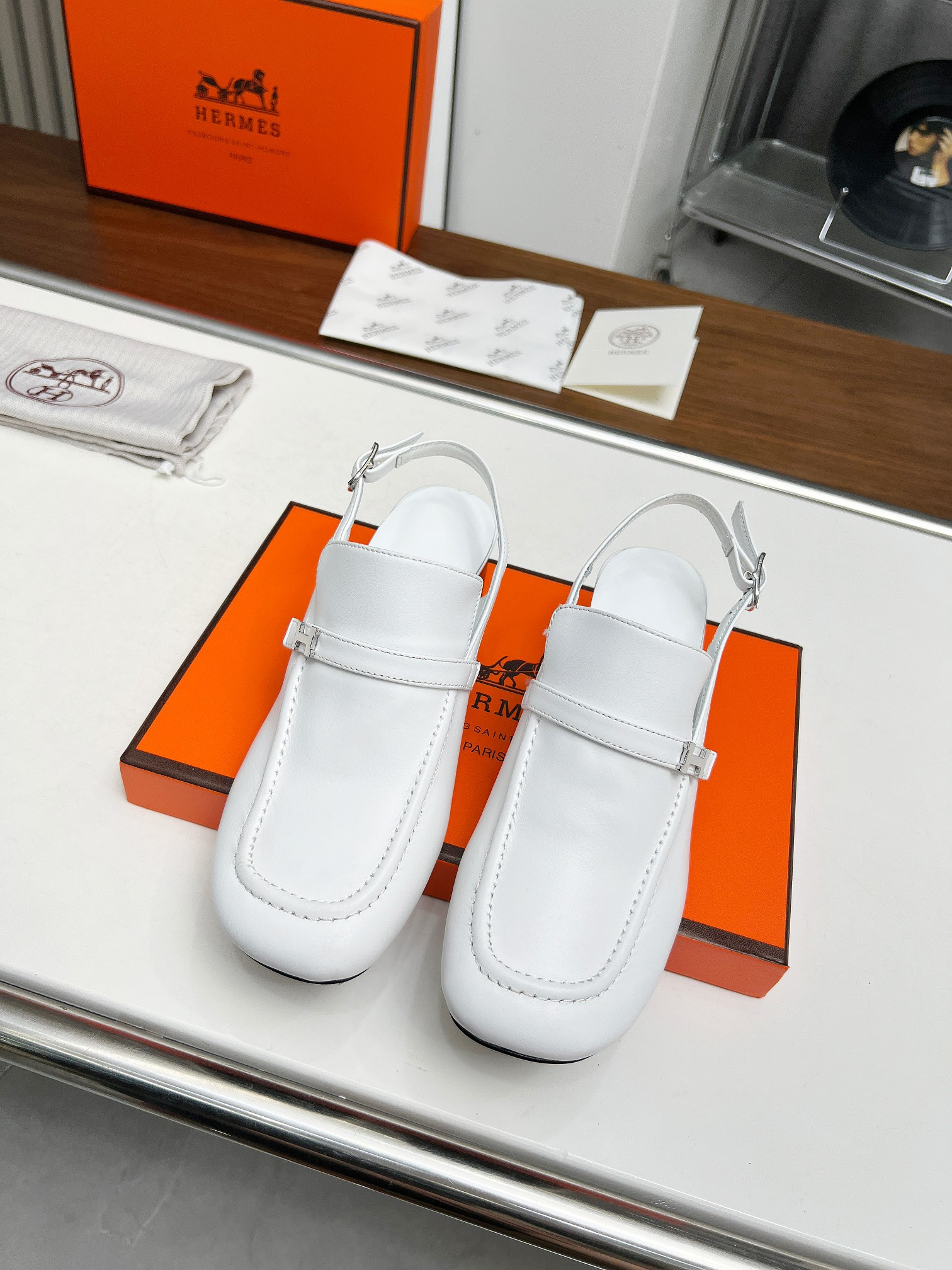 ua H**mes infinie 50 pump