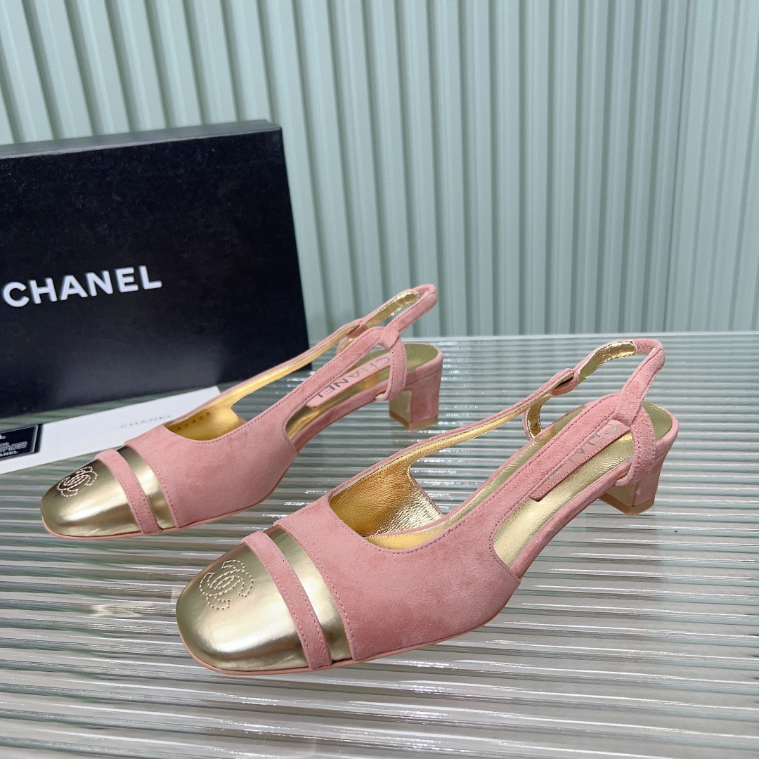 ua Ch*el slingbacks