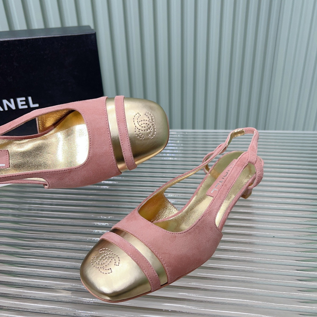 ua Ch*el slingbacks