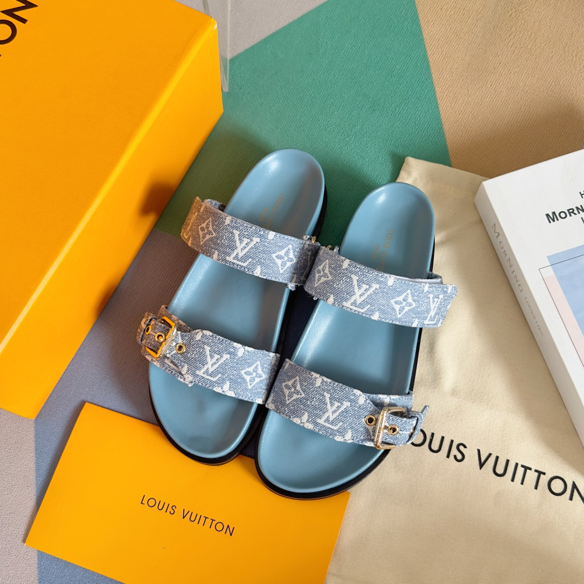 LV Bom Dia Flat Comfort Mule