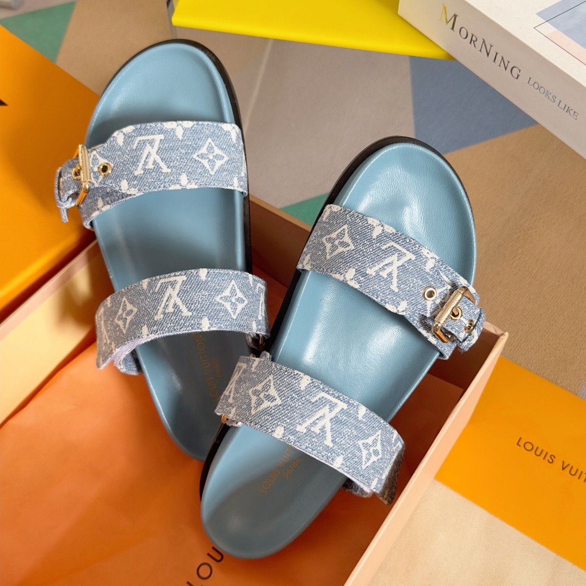 LV Bom Dia Flat Comfort Mule