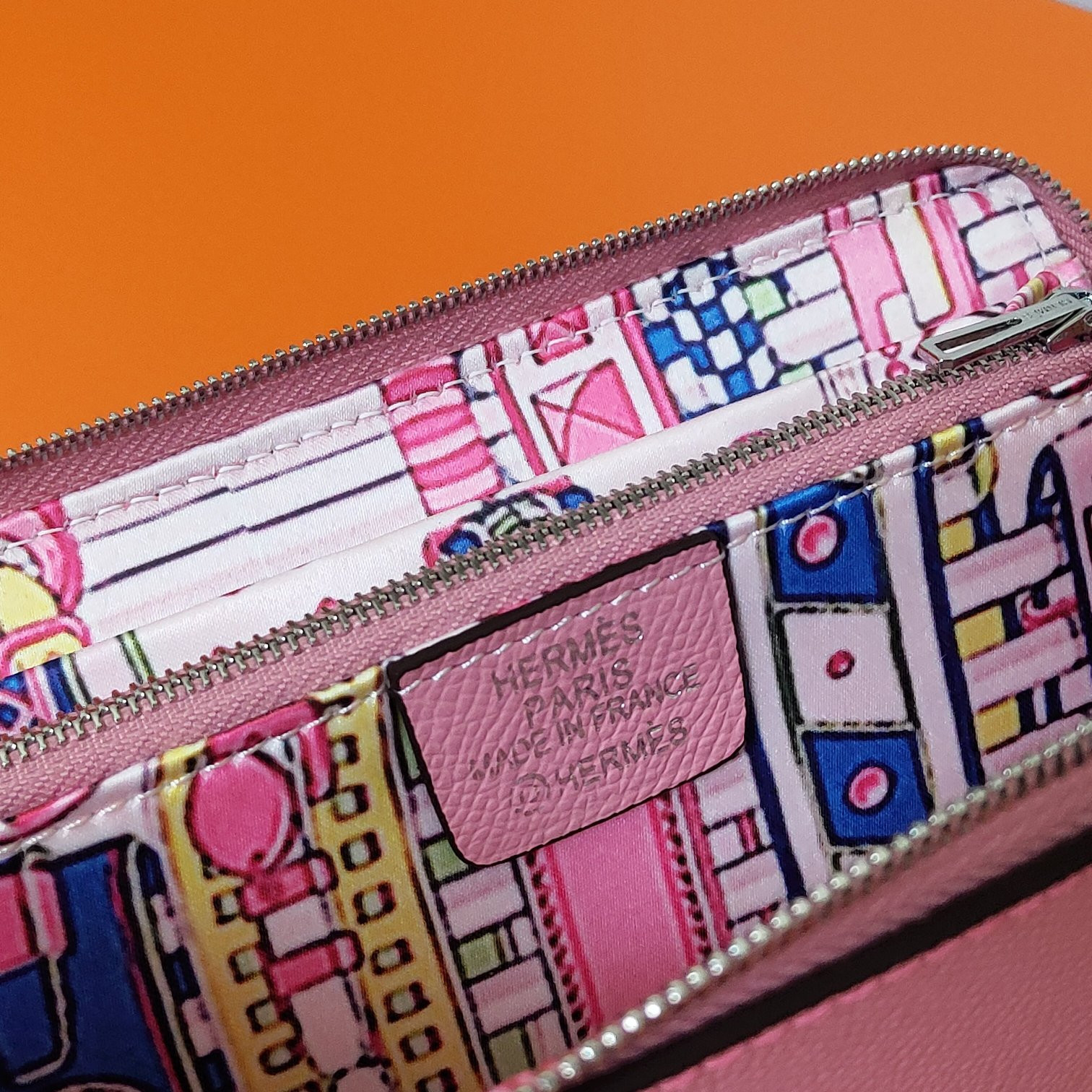 H**mes long wallet 20x11cm