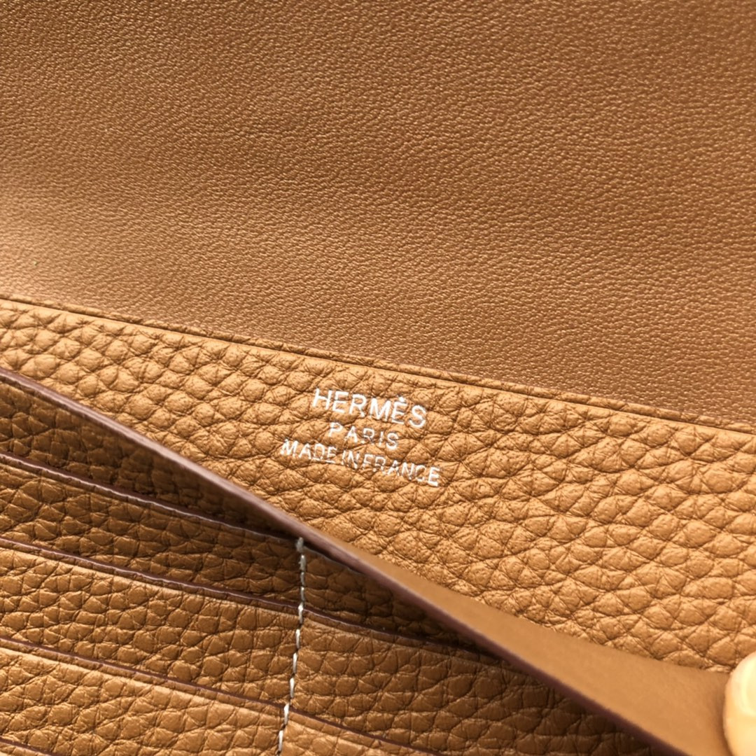 H**mes dogon duo wallet