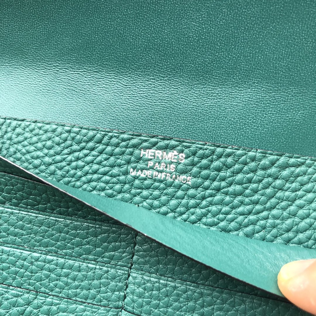 H**mes dogon duo wallet