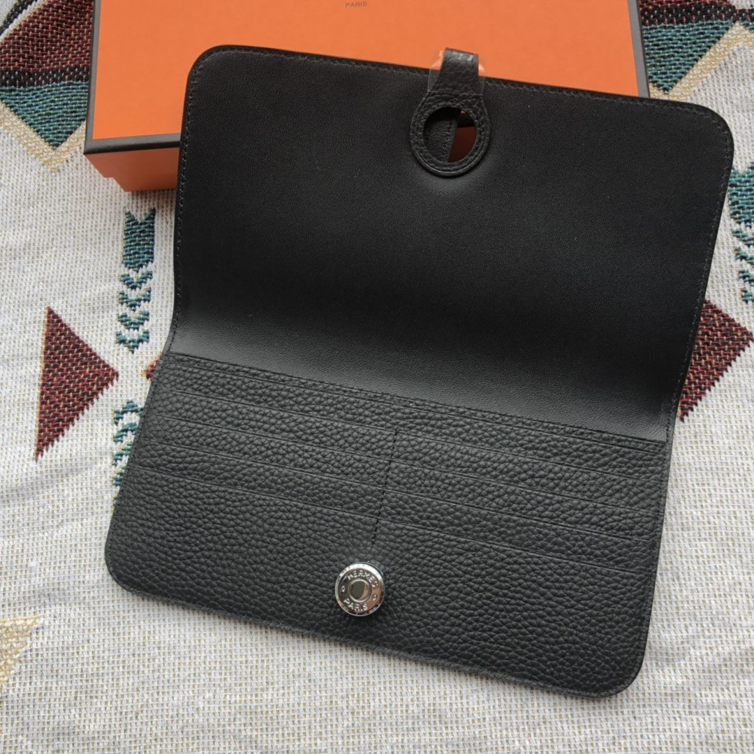 H**mes dogon duo wallet