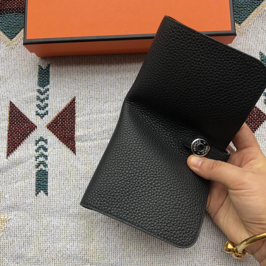 H**mes dogon duo wallet