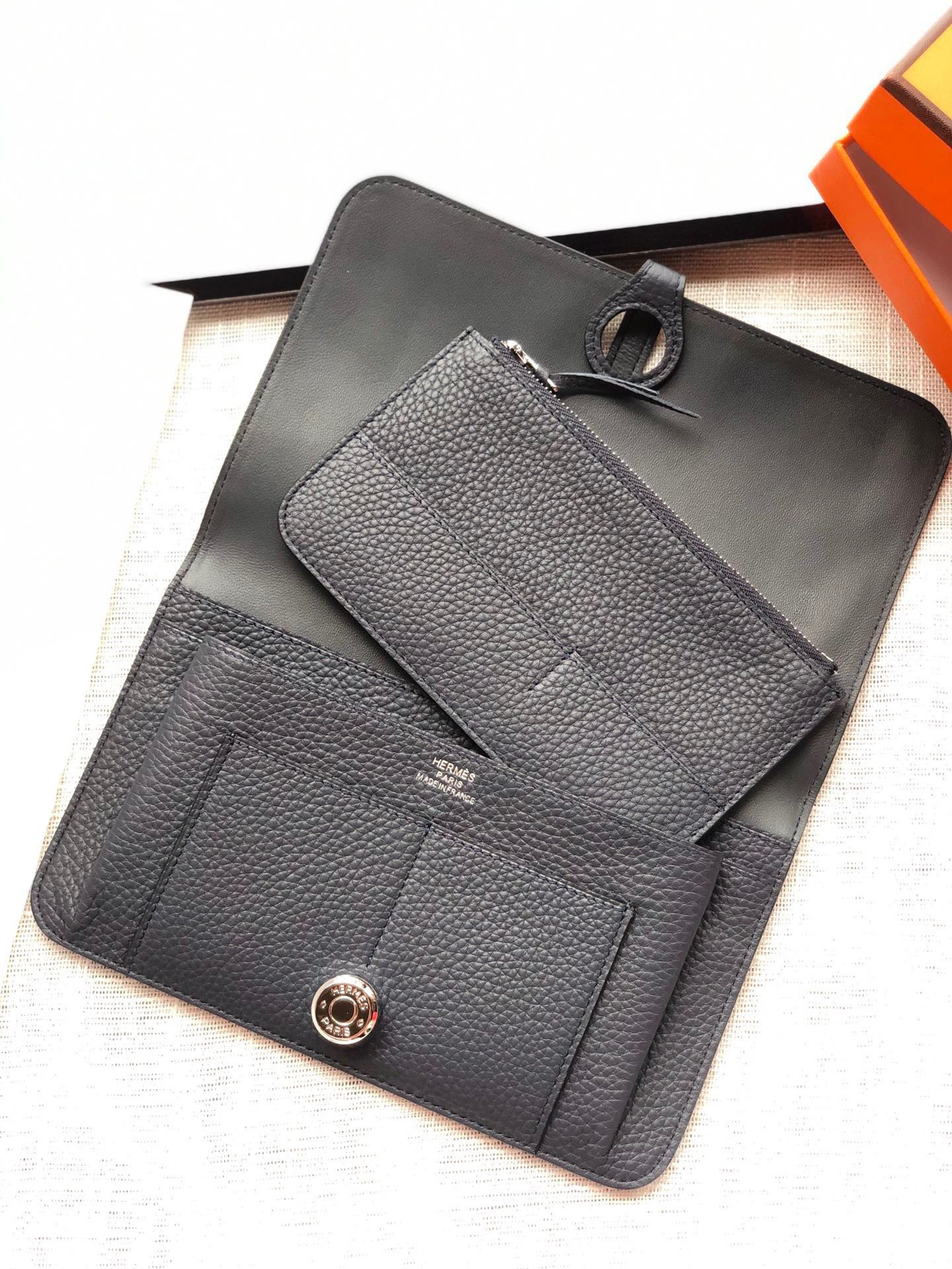 H**mes dogon duo wallet 20.1cm
