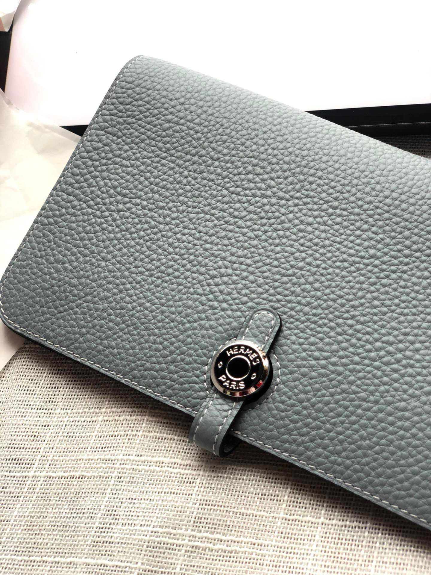 H**mes dogon duo wallet 20.1cm