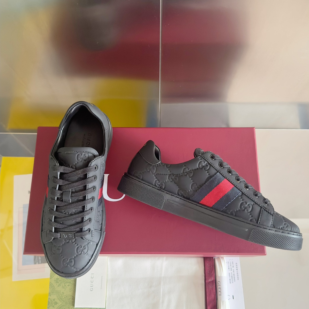 ua G*u*i ace sneaker with web