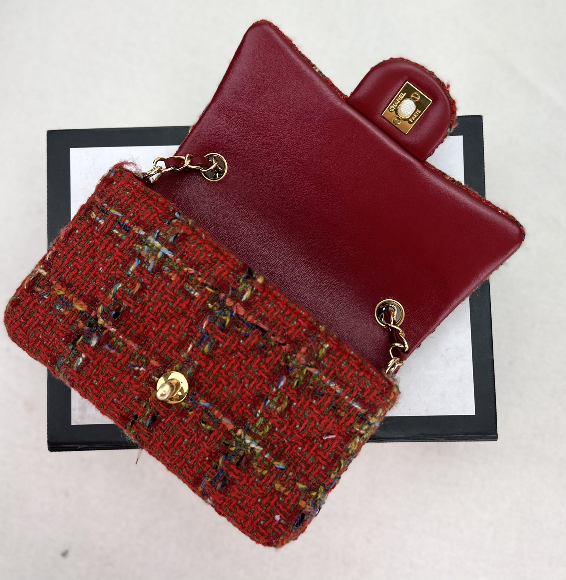 Ch*el classic flap bag 20cm